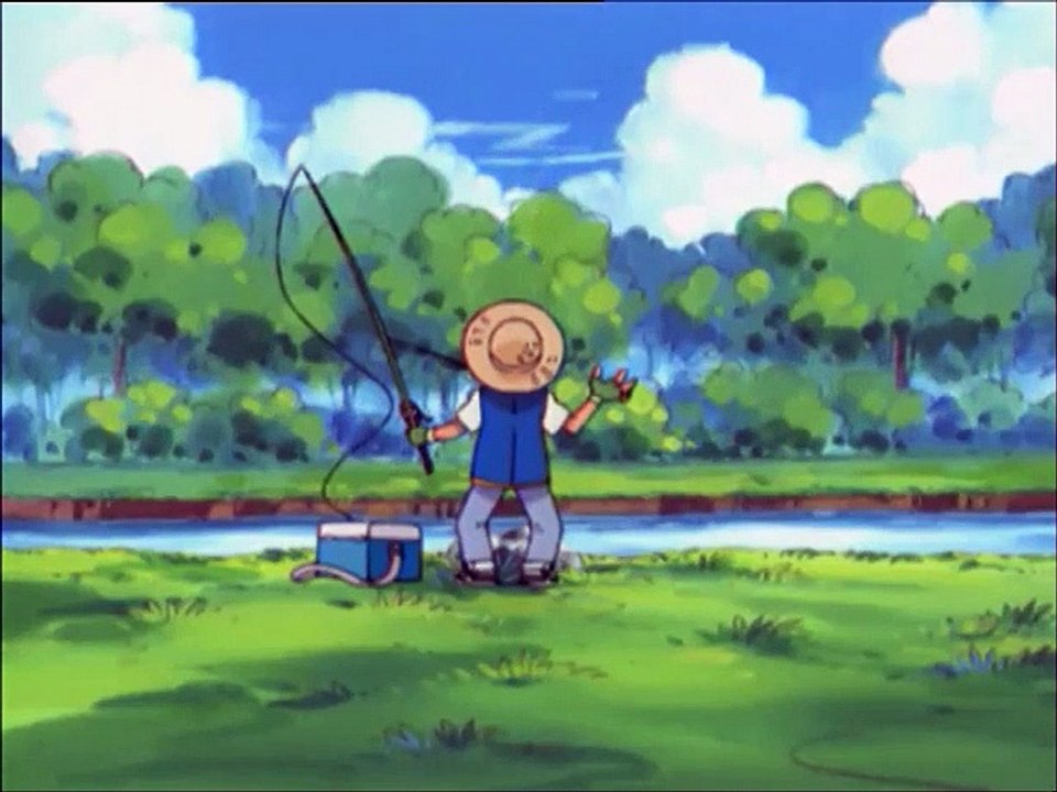 Pokemon Ash ja Gary kalassa