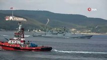 Rus savaş gemisi Admiral Grigorovich Çanakkale Boğazından geçti