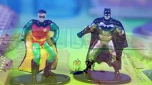 DC Batcave Nano Scene Metalfigs Batman & Robin And Joker Sends Lego Minifigures To Phantom Zone