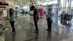 Airport in India installs sensors to ensure social distancing between passengers