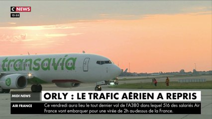 Orly : un premier avion décolle près de 3 mois après l'arrêt forcé de l'aéroport