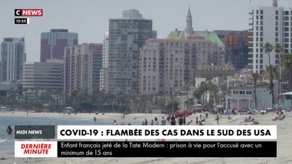 Covid-19 : flambée des cas dans le sud des Etats-Unis