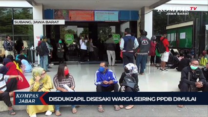 Demi Penuhi Syarat PPDB Warga Sesaki Kantor Disduk