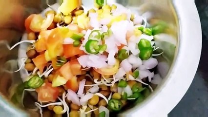 Chana chaat recipe |मुंबई का फेमस चटपटा चना चाट अगर ऐसे बना ले तो रोज बनाइए| healthy chana chaat