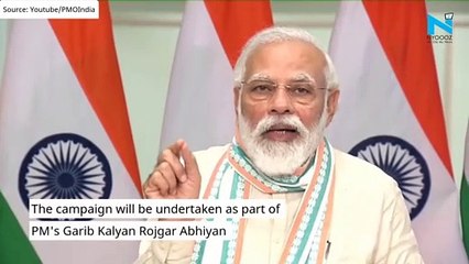 PM Modi launches 'Atma Nirbhar UP Rozgar Abhiyan'