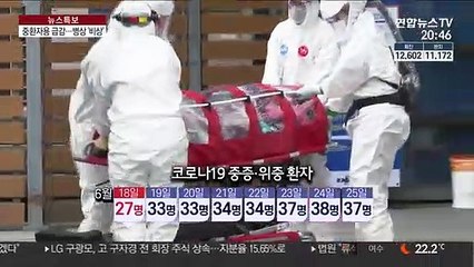 커지는 병상 부족 우려…대전 중환자용 꽉 차