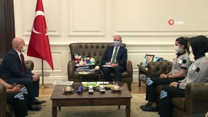 İçişleri Bakanı Süleyman Soylu: “Özel güvenlik sistemi bu çağın bir yardımcı kolluk birliğidir”...