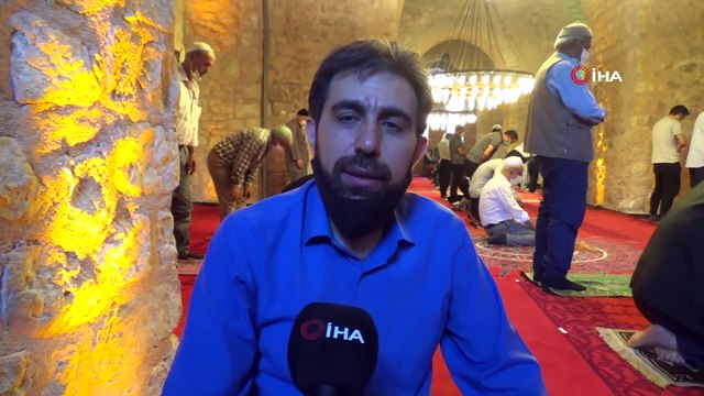 891 yıllık camide 4 ay aradan sonra cuma namazı kılındı