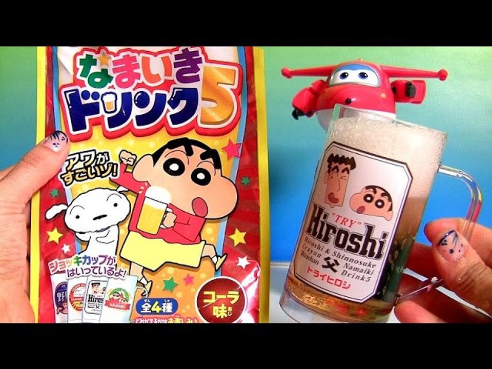 crayon shin chan namaiki how to make soda drink クレヨンしんちゃん なまいきドリンク 5