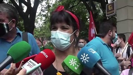 Teresa Rodríguez sobre el ultimátum de Izquierda Unida