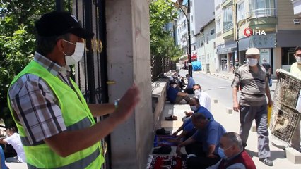 Sivas’ta sosyal mesafeli 5. Cuma namazı