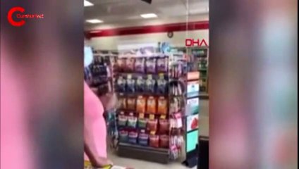 AVM'de kavga! Küfür etti, yumrukların hedefi oldu