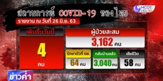 ข่าวค่ำ ช่วงที่ 1 วันศุกร์ที่ 26 มิถุนายน 2563