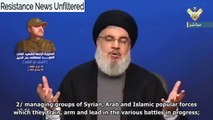 Nasrallah: Syria triumphs, Israel is waging an imaginary war