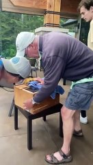 "Squirrel" Startles the Unsuspecting