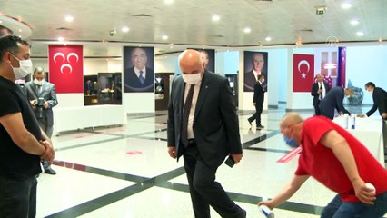 Bahçeli  MHP milletvekilleri ile bir araya geldi - ANKARA