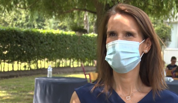 Lessines : diplômes de 6e primaire remis par Sophie Wilmès