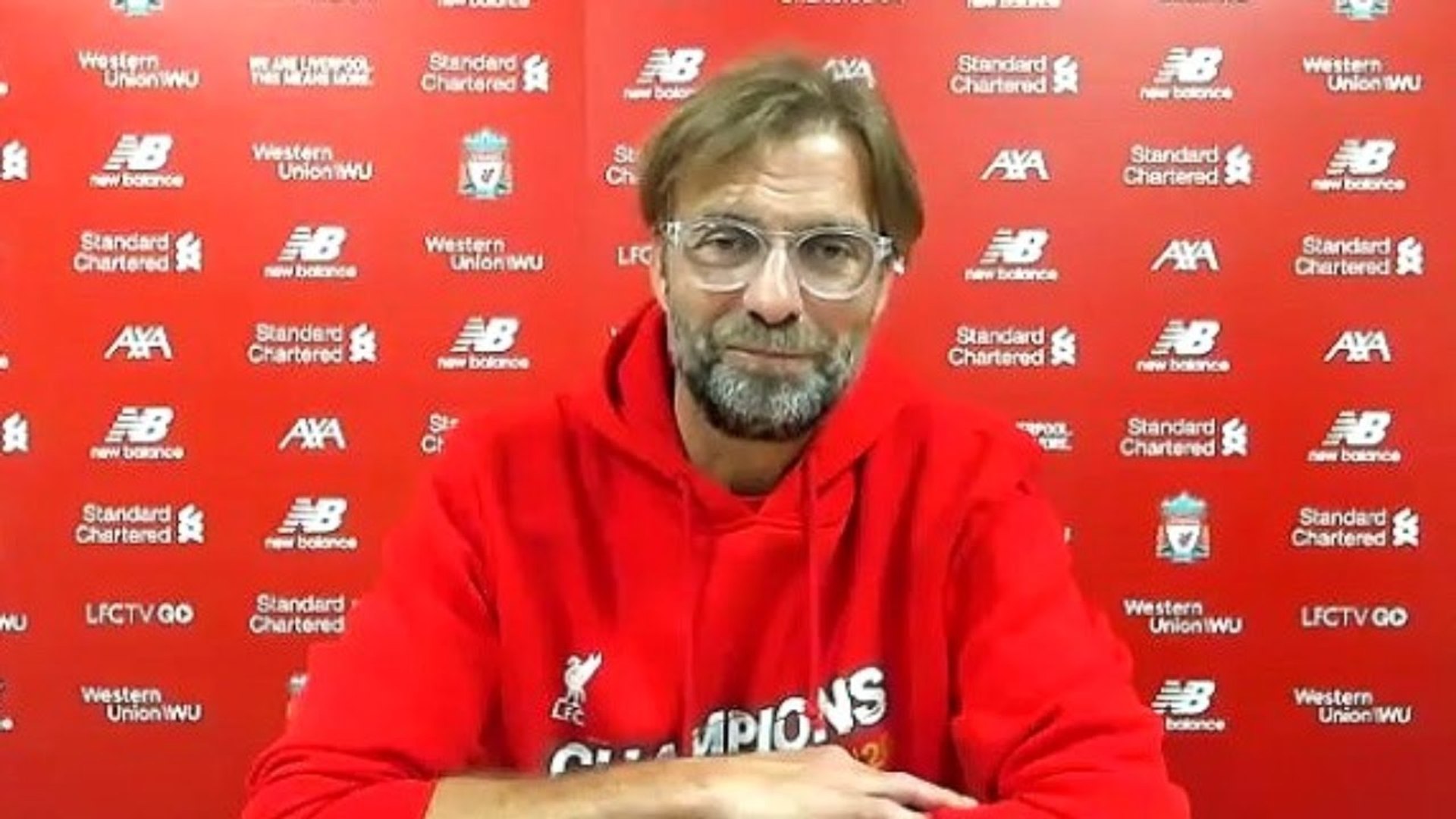 ⁣Jurgen Klopp’s press conference on Liverpool's Premier League title