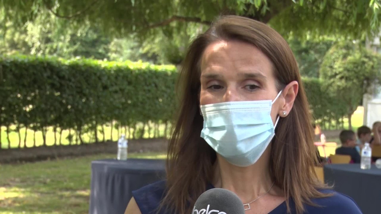 Lessines : diplômes de 6e primaire remis par Sophie Wilmès