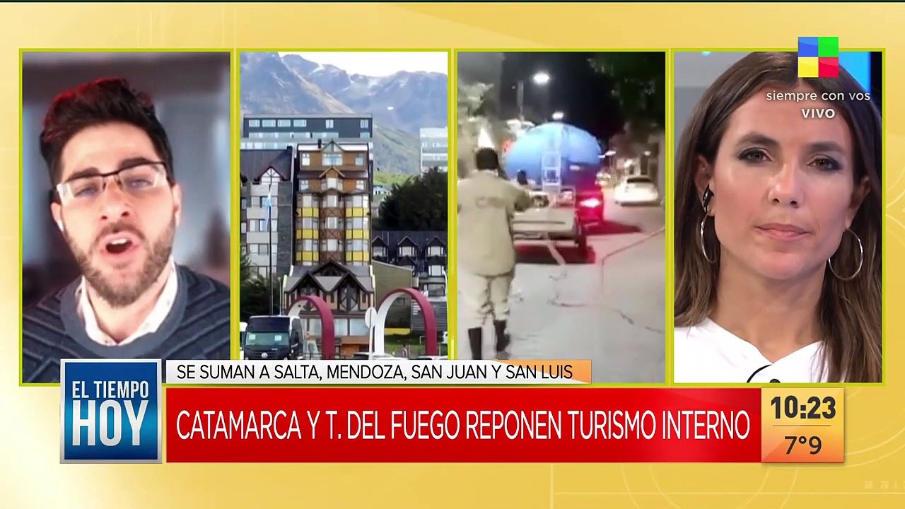 Catamarca y Tierra del Fuego reponen turismo interno