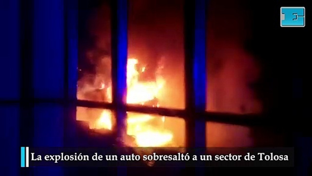 Exploto auto Tolosa
