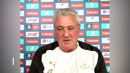 Steve Bruce has his say