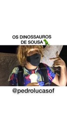 Jovem viraliza na web ao compartilhar vídeo bem humorado sobre os dinossauros sousenses