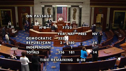 미 하원 '목조르기·면책 제한' 경찰개혁안 처리...상원 난망 / YTN