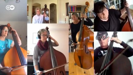 Orquestra online une mais de mil músicos de 44 países