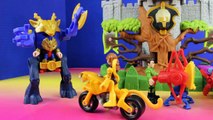 New Imaginext Wonder Woman Warrior Suit With Steve Trevor Island Defense & Cheetah Cycle Toys