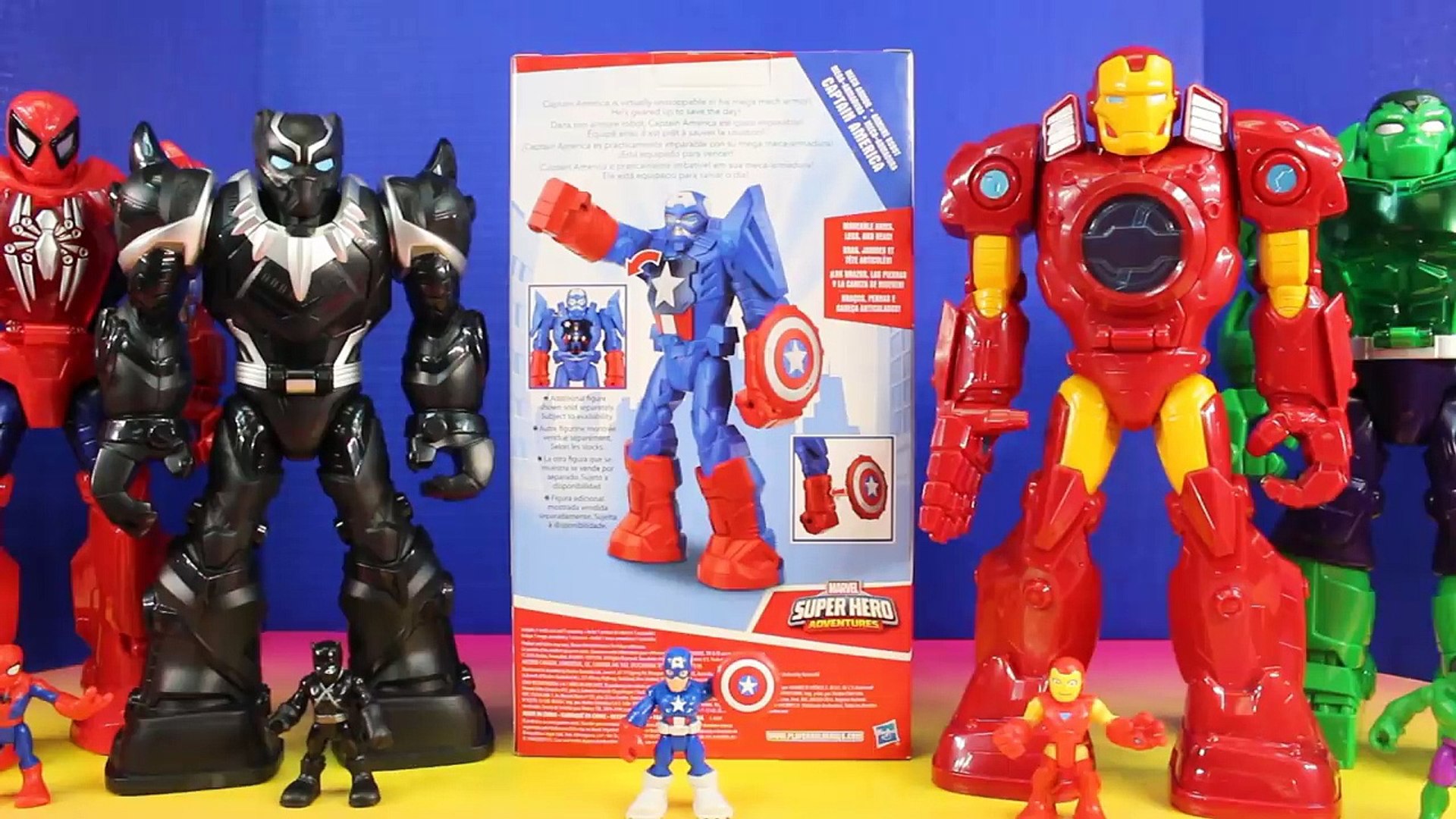 Captain america top robot toy