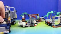 Lego Jurassic World Fallen Kingdom Toy Adventure Owen & Batman Rescue The Dinosaurs