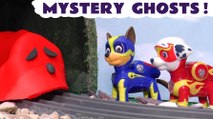 Ghost Game with Paw Patrol Mighty Pups and Thomas and Friends in this Spooky Halloween Full Episode English Toy Story for Kids from Kid Friendly Family Channel Toy Trains 4U