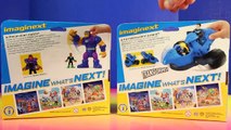 Imaginext Mongul Captures Green Lantern And Nightwing & Black Canary Cycle Come To The Rescue