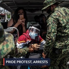 At least 20 arrested at Pride march in Manila