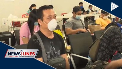 OFWs continue to return home to the PH with help from OWWA