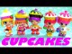 Pinypon Cupcake Cuties 5 Dolls Set Play Doh Famosa Mix and Match Tattoos - Pin y Pon Magdalenas