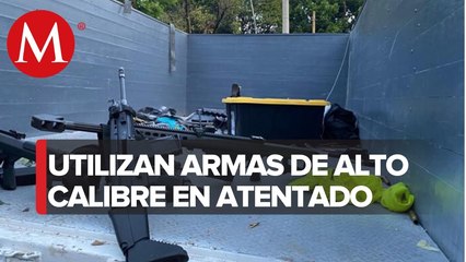 Ataque contra García Harfuch fue con fusil Barret .50