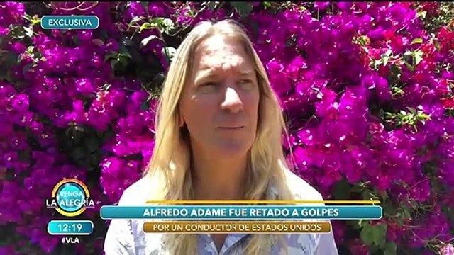 ¡Alfredo Adame fue retado a golpes por un conductor americano! ¿Qué le respondió? | Venga La Alegría
