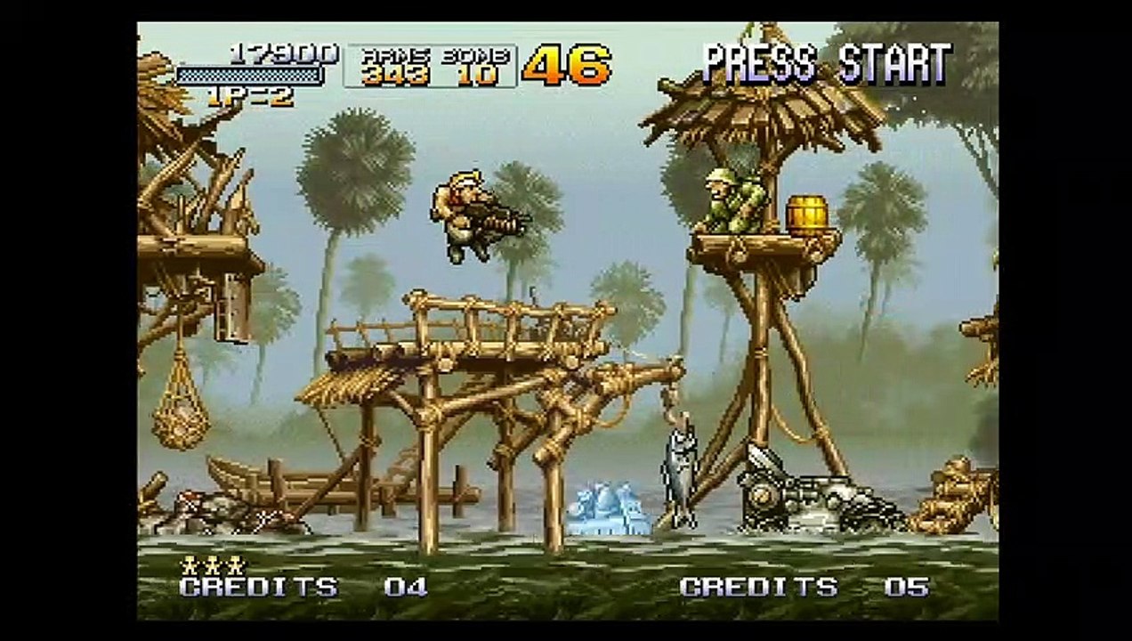 [Longplay] Metal Slug - Sega Saturn (1080p 60fps)