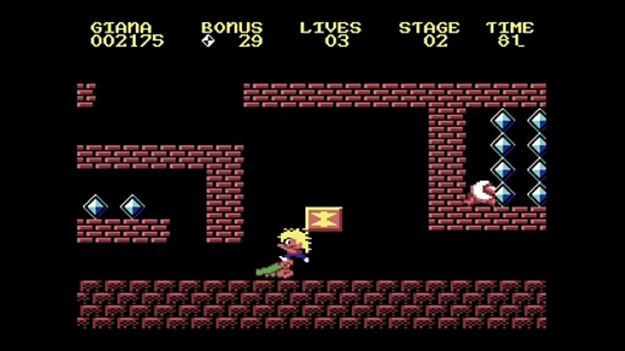 [Longplay] The Great Giana Sisters - Commodore 64 (1080p 50fps)
