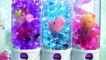 Pig George and Peppa Pig Swimming in Pool Orbeez Learn Colors with Orbeez Magically Grows in Water