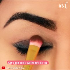 Easy 5 minute smokey eye tutorial