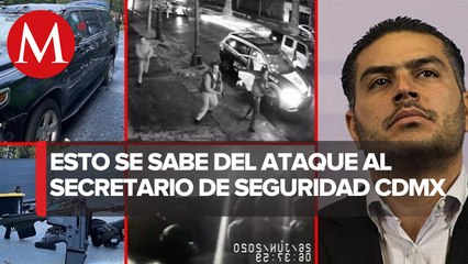 Lo que sabemos sobre el ataque contra Omar García Harfuch