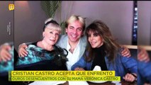 ¡Cristian Castro admite que en el pasado tuvo muchos desencuentros con su mamá! | Ventaneando