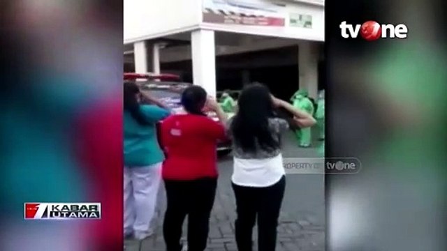 Kepergian Jenazah Nakes Positif Corona Diiringi Penghormatan