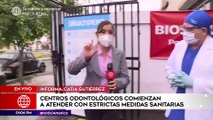 Edición Mediodía: Centros odontológicos comienzan a atender con protocolos