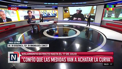 La evolución del coronavirus en países limítrofes, Argentina y el AMBA