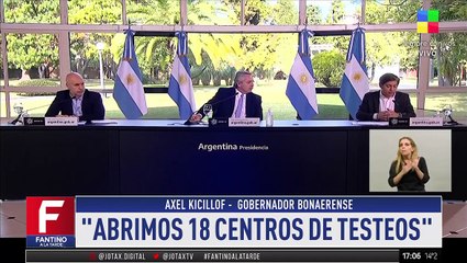 Axel Kicillof enumeró los cambios que se harán en GBA para frenar el avance del coronavirus