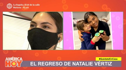 América Hoy: Natalie Vertiz se conmovió al hablar de su mejor amiga "Boufi"